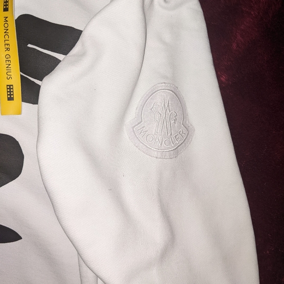 Mens White Moncler 1952 Large Sweatshirt - Picture 7 of 9